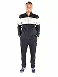 Champion tuta da ginnastica felpata uomo art.218112( m-blu)
