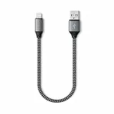Satechi Cavo Di Ricarica USB-A a Lightning - MFi - Per iPhone 14 Pro Max/14 Pro/14/14 Plus, iPhone 13 Pro Max/13 Pro/13 Mini/13, 12 Pro Max/12 Pro/12 Mini/12, 11 Pro Max/11 Pro/11, XS Max/XS/XR/X