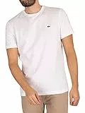 Lacoste - Maglietta, Manica corta, Uomo, Bianco (Blanc - Weiß (001 BLANC)), L