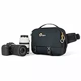 Lowepro Trekker Lite SLX 120, Zaino per Macchina Fotografica Compatto con Tasca per Tablet, Borsa per Fotocamere Mirrorless Full Frame, Attacco per Treppiede, Porta Borraccia, Nero