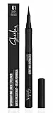 Sheila Cosmetics Overnight Ink Liner | Eyeliner Water Resistant a Lunga Tenuta, Penna con Punta in Feltro | 01 Deep Black