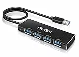 Hub USB 3.0, Frotox 4 in 1 Adattatore USB con 1 USB 3.0 5Gbps & 3 Porta USB 2.0, Portatile Docking Station USB per MacBook, PC, Mouse, Tastiera, Stampante, Pen Drive, HDD mobile, ecc