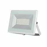 V-TAC VT-4051 Proiettore a LED, 50 W, bianco freddo, IP65, in alluminio