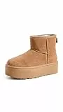 UGG Classic Mini, Stivali con plateau da donna, Chestnut, 39 EU