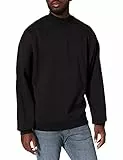 Urban Classics Mock Neck Crew Maglia di Tuta, Nero, XXXL Uomo