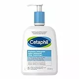 Cetaphil Emulsione Detergente Viso e Corpo, per Pelle Normale, Sensibile, Secca e Intollerante, Idrata fino a 4 Giorni, Senza Profumo, Formato 470 ml