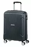 American Tourister Spinner 55/20, Trolley Unisex Adulto, Nero (Dark Slate), S 55 cm - 34 L
