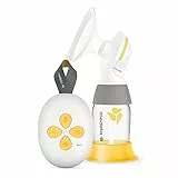 Medela Solo Tiralatte elettrico Singolo, Più Silenzioso, Ricaricabile tramite USB, con Coppa PersonalFit Flex e Tecnologia Medela 2-Phase Expression