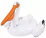 Jilong-37452 Salvagente Gonfiabile Pellicano, Colore Bianco, 37452