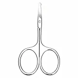 Jaimela Forbici per Naso in Acciaio Inossidabile per Barba, Peli Naso e Orecchie (95 * 50mm)