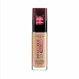 L'Oréal Paris Make Up, fondotinta liquido impermeabile e a lunga durata con SPF 25, Infallible 32H Fresh Wear Make-up, n. 220 sable/sand, 30 ml