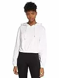 Urban Classics Ladies Heavy Jersey Batwing Hoody Cappuccio, Bianco (White 00220), Medium Donna