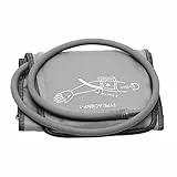 F Fityle Sostituzione Del Bracciale Del Monitor Della Pressione Sanguigna Del Braccio per Bambini Adulti di 22-32 Cm, Grigio argento