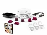 TEFAL KD812110 Cake Factory D�lices Dispositivo Silver Cake, 5 programmi automatici + modalit� manuale, Accessori, Applicazione dedicata