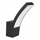 Amazon Basics - Lampada a LED a parete da esterni, 16 x 10,9 x 24,1 cm, grigio antracite