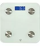 Bilance sanitarie SmartLife - Wi-Fi - BMR/Grasso/Muscoli/Ossatura/Water/Weight - 8 - Carico di picco: 180 kg - Android/IOS - Vetro - Bianco