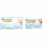 NARHINEL ASPIRATORE NASALE + 20 FLACONCINI DI SOLUZIONE FISIOLOGICA + 2 RICAMBI BAMBINI E NEONATI DA 0-2 ANNI