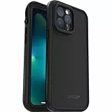 Cover per iPhone 13 Pro Max LifeProof Fre, resistente a acqua (IP68), shock, sporco e cadute fino a 2 metri, cover sottile con protezione schermo integrata, Nero