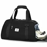 SKYSPER Borsone Palestra 40l, Borsa Palestra Borsone da Viaggio Donna Uomo, con Scomparto Scarpe e Tasca Bagnata, Bagaglio a Mano per Aereo Weekend Borsa Ospedale