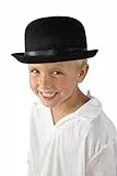 P'tit Clown 35161 Cappello in Feltro a Bombetta per Bambino, Nero