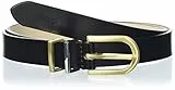 HUGO Zoe Belt 2 Cm-zl, Cintura Donna, Nero (Black002), 90