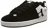 DC Shoes Corte Graffik, Scarpe da skateboard, Uomo, Nero Black 001, 45 EU