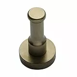OUNONA Ganci Alluminio dello Spazio Porta Appendiabiti a Muro Bagno Appeso Gancio Multifunzione per Vestiti Asciugamano Accappatoio Cappello Accessori (Bronzo)