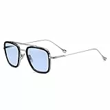 SHEEN KELLY Acetato di fascia alta Tony Stark Occhiali da sole Nylon Lens Eyeglasses For Men Donne Ragno uomo occhiali