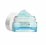 Dermolab - Crema Viso Idratante Gel 72H per Pelle Normale e Mista con Pool di Acido Ialuronico, Effetto Rimpolpante, Protegge la Cute con un'Azione Antiossidante, Dermatologicamente Testato, 50 ml