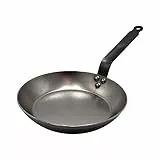 Pentole Agnelli Lionese Padella Pesante in Ferro, 22 cm, Grigio