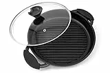 Joejis Padelle Grill Bistecchiera Antiaderente 27cm - Induzione Alluminio - 100% Libero di PFOA