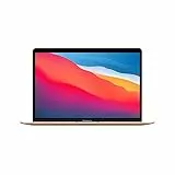 Apple PC Portatile MacBook Air 2020: Chip M1, Display Retina 13', 8GB RAM, 256GB SSD, Tastiera retroilluminata, Videocamera FaceTime HD, Touch ID- Oro