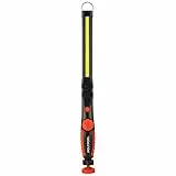 POLY POOL - PP3165 Torcia LED FLEXLIGHT Da Lavoro con Luce Ultra Led COB 5W 450lm + 70lm 3W - Gancio e Corpo Snodabile - Lampada Portatile per Officina con Magnete - Lampada Emergenza Ricaricabile