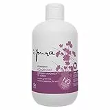 È Pura - Shampoo Color Care - Trattamento per Capelli Colorati - Con Wasabi e The Verde - 400 ml