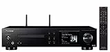 Pioneer NC-50DAB(B) All-in-One Hifi System (CD, DAB+, amplificatore, convertitore D/A), Wifi, Bluetooth, USB, Streaming, Applicazioni musicali, Internet Radio, 50W/Canale, Multiroom, nero