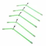 D DOLITY 5X Attrezzatura da Pesca Anti-groviglio Plastica Metallo Peschereccio Pieghevole - M