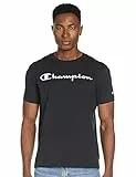 Champion Legacy Classic Logo S/S, T-Shirt Uomo, Nero, M
