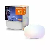 LEDVANCE LED luce notturna dimmerabile per bambini, lampada notturna come motivo TV con funzione touch e controllo colore RGB, luce notturna per la camera dei bambini con collegamento USB