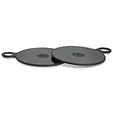 Wicked Chili 2x Piastra adesiva 3M da 75mm per cruscotto compatibile con Garmin, TomTom e dispositivi di navigazione (GO, Start, Via, Camper, Drive) supporto di navigazione con pad adesivo autoadesivo