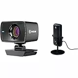 Elgato Pachetto Audiovisiva Pro - Una vera webcam Full HD 1080p60, Microfono USB a condensatore e soluzione di mixaggio digitale