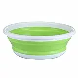 Agolaty Lavabo Pieghevole Verde Unisex -Adult, Piccolo