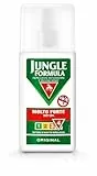 JUNGLE FORMULA Molto Forte Spray Antizanzare - Repellente Per Insetti Con Azione Protettiva Duratura - 9 ore di protezione - 75 ml