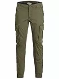 JACK & JONES JJIPAUL JJFLAKE AKM 542 N Noos JR Jeans, Verde (Olive Night Olive Night), 170 Bambino