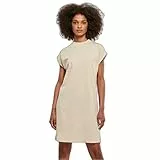 URBAN CLASSICS Vestito Donna a Maniche Corte, Vestito Donna Estivo, Colletto Stretto, Abito Casual Disponibile in Diversi Colori e Taglie XS - 5XL