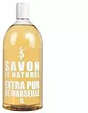 Savon Le Naturel Extra Pur - Sapone di Marsiglia, ricarica universale, 1 L