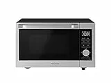 Panasonic NN-C69KSMEPG Forno a Microonde Combinato Ventilato su 5 livelli, 30L, Grill 1000W Quartz su 2 livelli, 30 Programmi Automatici, Speciale Programma Junior Menu, Design Inox e Nero