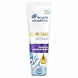 Head & Shoulders Balsamo per Capelli Antiforfora Suprême Ripara, con Olii di Argan e di Avocado, Delicato sulla Cute, Protezione Potenziata Contro la Forfora, 220 Ml