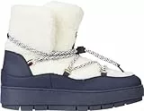 Tommy Hilfiger Stivali Donna Stivali Invernali, Blu (Space Blue), 39 EU