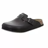 Birkenstock Professional BOSTON NL SCHWARZ 60194, Zoccoli e sabot Unisex adulto, Nero (SUPERLAUF) 41