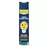 Orphea Spray contro Mosche, Zanzare e Cimici, Con Estratto di Eucalipto - 400 ml